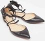 Christian Louboutin Pre-owned Leather flats Black Dames - Thumbnail 4