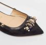 Christian Louboutin Pre-owned Leather flats Black Dames - Thumbnail 7