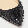 Christian Louboutin Pre-owned Leather flats Black Dames - Thumbnail 7