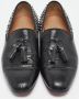 Christian Louboutin Pre-owned Leather flats Black Dames - Thumbnail 3