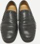 Christian Louboutin Pre-owned Leather flats Black Heren - Thumbnail 2