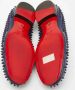 Christian Louboutin Pre-owned Leather flats Blue Dames - Thumbnail 6