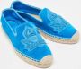 Christian Louboutin Pre-owned Leather flats Blue Dames - Thumbnail 4