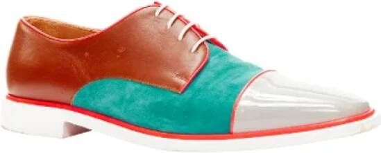 Christian Louboutin Pre-owned Leather flats Multicolor Dames