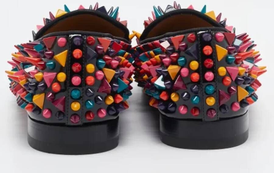 Christian Louboutin Pre-owned Leather flats Multicolor Dames