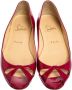 Christian Louboutin Pre-owned Leather flats Pink Dames - Thumbnail 2