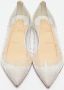 Christian Louboutin Pre-owned Leather flats White Dames - Thumbnail 3