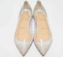 Christian Louboutin Pre-owned Leather flats White Dames - Thumbnail 2