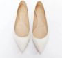 Christian Louboutin Pre-owned Leather flats White Dames - Thumbnail 2