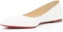 Christian Louboutin Pre-owned Leather flats White Dames - Thumbnail 4