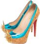 Christian Louboutin Pre-owned Leather heels Beige Dames - Thumbnail 3