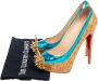 Christian Louboutin Pre-owned Leather heels Beige Dames - Thumbnail 7