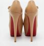 Christian Louboutin Pre-owned Leather heels Beige Dames - Thumbnail 8