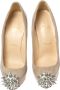 Christian Louboutin Pre-owned Leather heels Beige Dames - Thumbnail 2