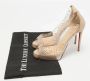 Christian Louboutin Pre-owned Leather heels Beige Dames - Thumbnail 9