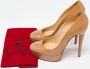 Christian Louboutin Pre-owned Leather heels Beige Dames - Thumbnail 9