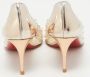 Christian Louboutin Pre-owned Leather heels Beige Dames - Thumbnail 5