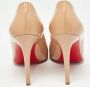 Christian Louboutin Pre-owned Leather heels Beige Dames - Thumbnail 5