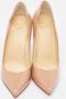 Christian Louboutin Pre-owned Leather heels Beige Dames - Thumbnail 3