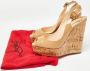 Christian Louboutin Pre-owned Leather heels Beige Dames - Thumbnail 9