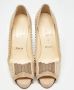 Christian Louboutin Pre-owned Leather heels Beige Dames - Thumbnail 3