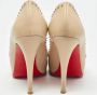 Christian Louboutin Pre-owned Leather heels Beige Dames - Thumbnail 5