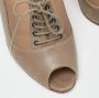 Christian Louboutin Pre-owned Leather heels Beige Dames - Thumbnail 7