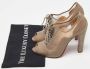 Christian Louboutin Pre-owned Leather heels Beige Dames - Thumbnail 8