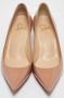 Christian Louboutin Pre-owned Leather heels Beige Dames - Thumbnail 3