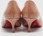 Christian Louboutin Pre-owned Leather heels Beige Dames - Thumbnail 5