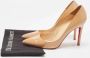 Christian Louboutin Pre-owned Leather heels Beige Dames - Thumbnail 9