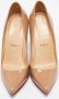 Christian Louboutin Pre-owned Leather heels Beige Dames - Thumbnail 2