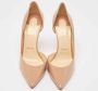 Christian Louboutin Pre-owned Leather heels Beige Dames - Thumbnail 3