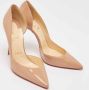 Christian Louboutin Pre-owned Leather heels Beige Dames - Thumbnail 4