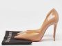 Christian Louboutin Pre-owned Leather heels Beige Dames - Thumbnail 9