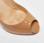 Christian Louboutin Pre-owned Leather heels Beige Dames - Thumbnail 7