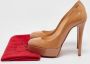 Christian Louboutin Pre-owned Leather heels Beige Dames - Thumbnail 8