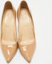 Christian Louboutin Pre-owned Leather heels Beige Dames - Thumbnail 2