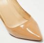 Christian Louboutin Pre-owned Leather heels Beige Dames - Thumbnail 5