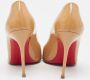 Christian Louboutin Pre-owned Leather heels Beige Dames - Thumbnail 5