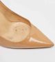 Christian Louboutin Pre-owned Leather heels Beige Dames - Thumbnail 7