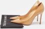 Christian Louboutin Pre-owned Leather heels Beige Dames - Thumbnail 9