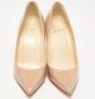 Christian Louboutin Pre-owned Leather heels Beige Dames - Thumbnail 2