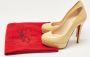 Christian Louboutin Pre-owned Leather heels Beige Dames - Thumbnail 8