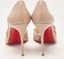 Christian Louboutin Pre-owned Leather heels Beige Dames - Thumbnail 4