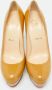 Christian Louboutin Pre-owned Leather heels Beige Dames - Thumbnail 2