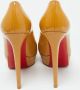 Christian Louboutin Pre-owned Leather heels Beige Dames - Thumbnail 4