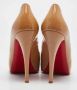 Christian Louboutin Pre-owned Leather heels Beige Dames - Thumbnail 5