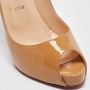 Christian Louboutin Pre-owned Leather heels Beige Dames - Thumbnail 7