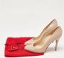 Christian Louboutin Pre-owned Leather heels Beige Dames - Thumbnail 8